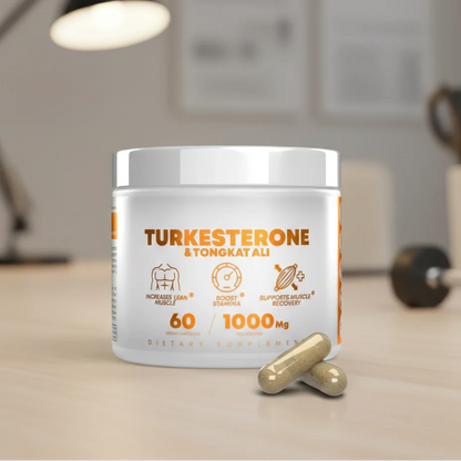 Turkesterone + Tongkat Ali Capsules